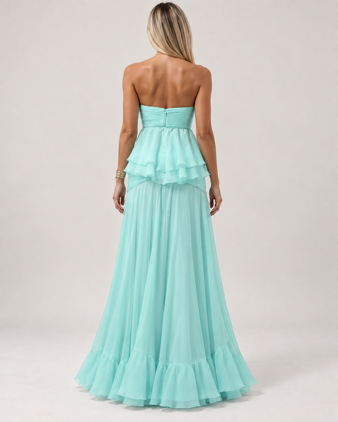 Set Acquamarina Riviera in Chiffon