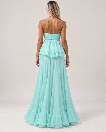 Set Acquamarina Riviera in Chiffon